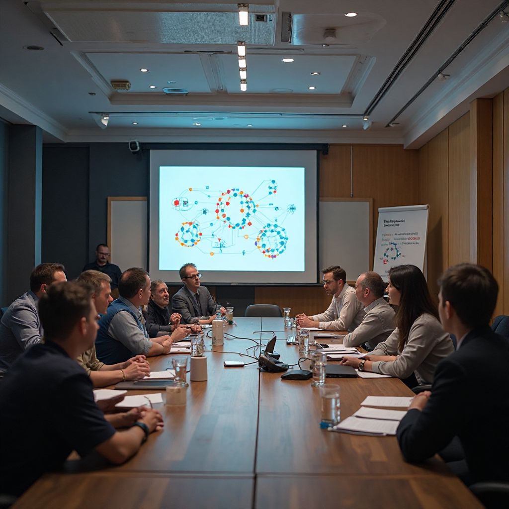 Riunione del team di sviluppo